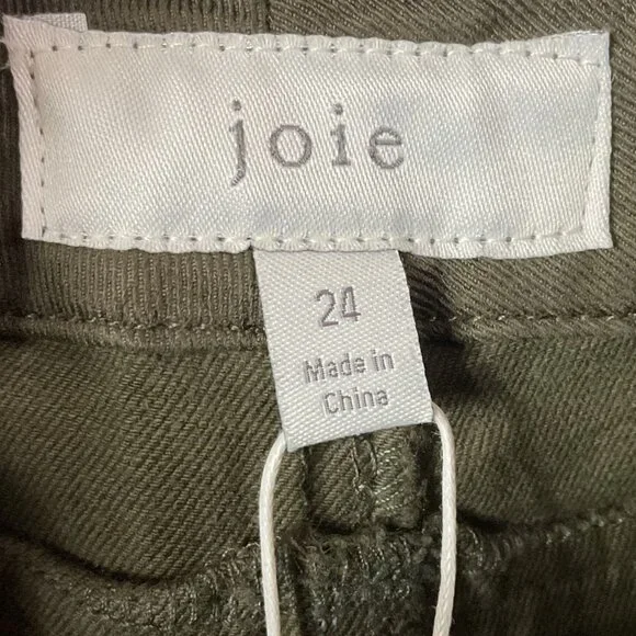NWT Joie Andria Pant, size 24, color is Fatigue, from Revolve - Picture 9 of 13